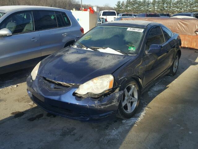 JH4DC54803C005108 - 2003 ACURA RSX BLUE photo 2