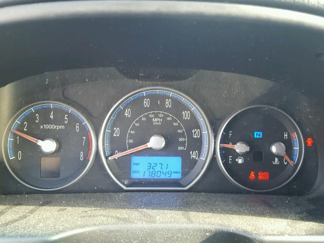 5NMSH73E37H051598 - 2007 HYUNDAI SANTA FE S 黑色 照片 8