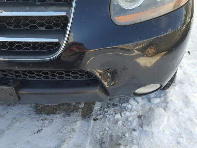 5NMSH73E37H051598 - 2007 HYUNDAI SANTA FE S 黑色 照片 9