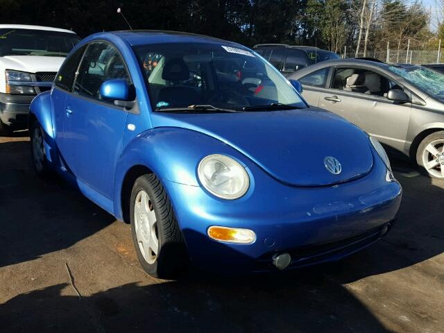 3VWCA21CXYM466717 - 2000 VOLKSWAGEN NEW BEETLE BLUE photo 1