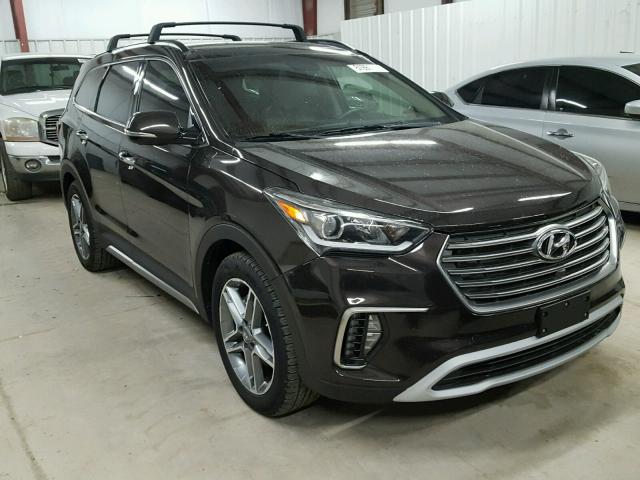 KM8SRDHF5HU167405 - 2017 HYUNDAI SANTA FE S BROWN photo 1