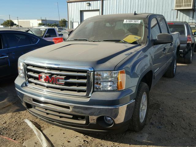 3GTP1VE02DG322609 - 2013 GMC SIERRA C15 BLUE photo 2