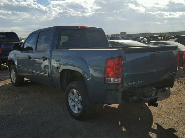 3GTP1VE02DG322609 - 2013 GMC SIERRA C15 BLUE photo 3