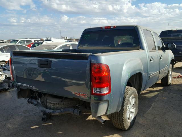 3GTP1VE02DG322609 - 2013 GMC SIERRA C15 BLUE photo 4