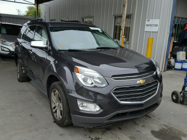 2GNALDEK0G6265586 - 2016 CHEVROLET EQUINOX LT GRAY photo 1