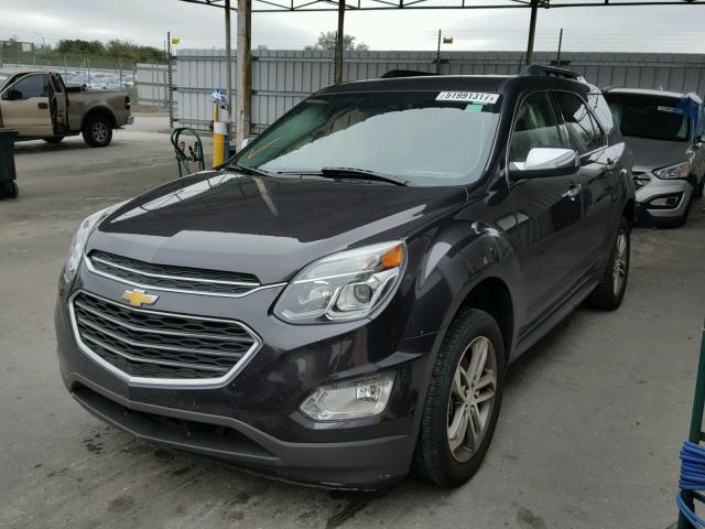 2GNALDEK0G6265586 - 2016 CHEVROLET EQUINOX LT GRAY photo 2