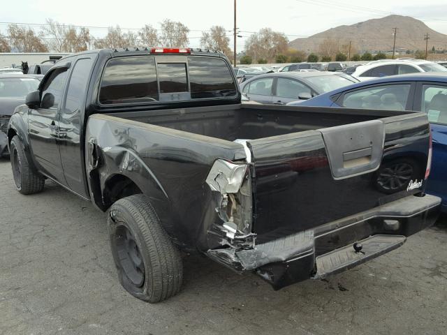 1N6AD06U85C416044 - 2005 NISSAN FRONTIER K BLACK photo 3