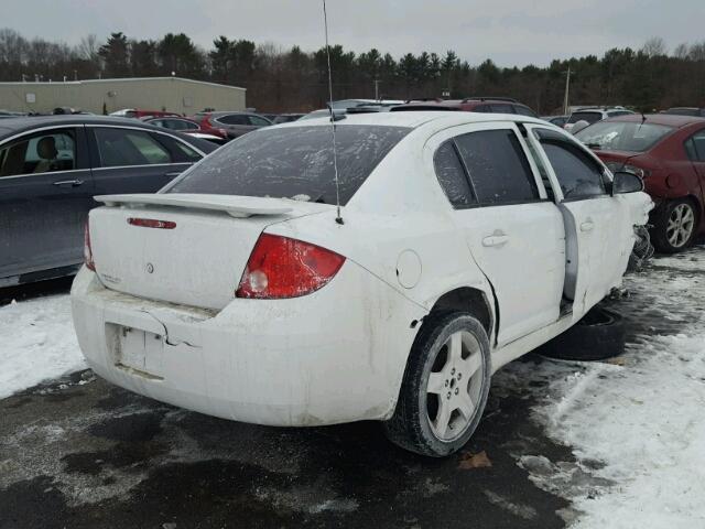 1G1AT58HX97167661 - 2009 CHEVROLET COBALT LT WHITE photo 4