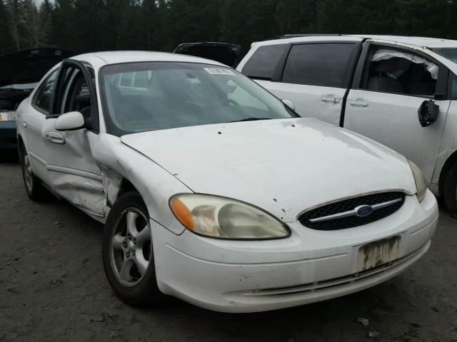 1FAFP53UX3A174440 - 2003 FORD TAURUS SE WHITE photo 1