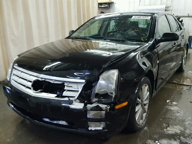 1G6DC67A460166494 - 2006 CADILLAC STS BLACK photo 2