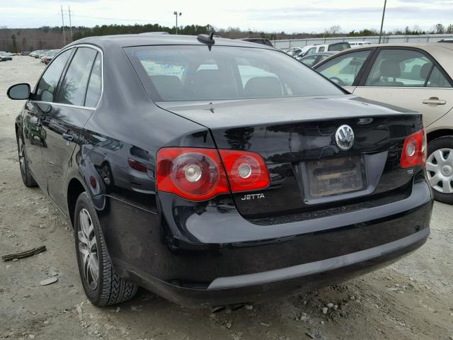 3VWDT71K16M644921 - 2006 VOLKSWAGEN JETTA TDI BLACK photo 3
