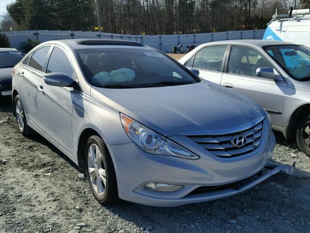 5NPEC4AC9BH177987 - 2011 HYUNDAI SONATA SE BLUE photo 1