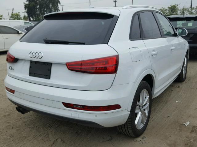 WA1BCCFS0JR007094 - 2018 AUDI Q3 PREMIUM WHITE photo 4