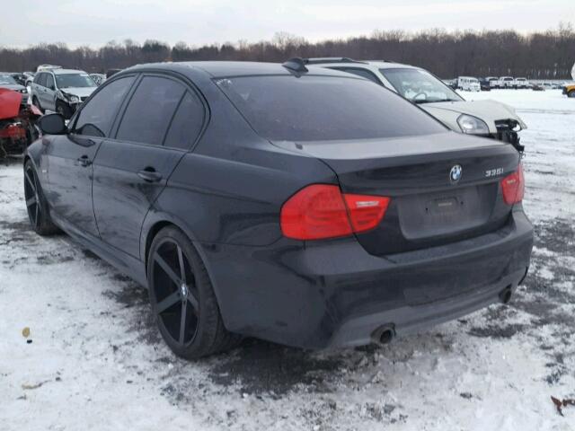 WBAPL5C51BA918070 - 2011 BMW 335 XI BLACK photo 3