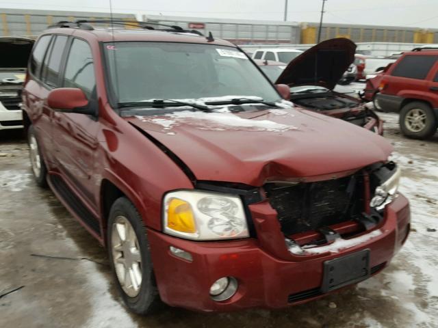 1GKET63M872242990 - 2007 GMC ENVOY DENA MAROON photo 1