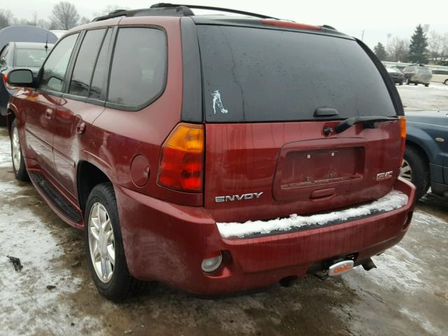 1GKET63M872242990 - 2007 GMC ENVOY DENA MAROON photo 3