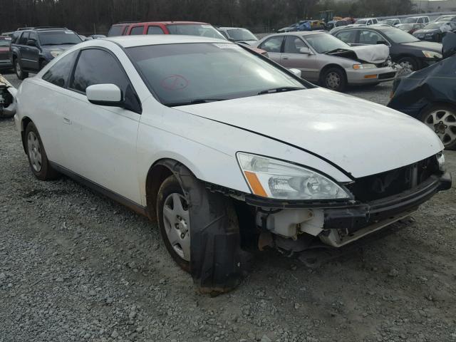 1HGCM72345A014911 - 2005 HONDA ACCORD LX WHITE photo 1