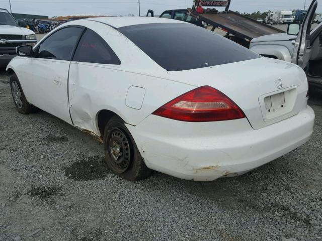 1HGCM72345A014911 - 2005 HONDA ACCORD LX WHITE photo 3