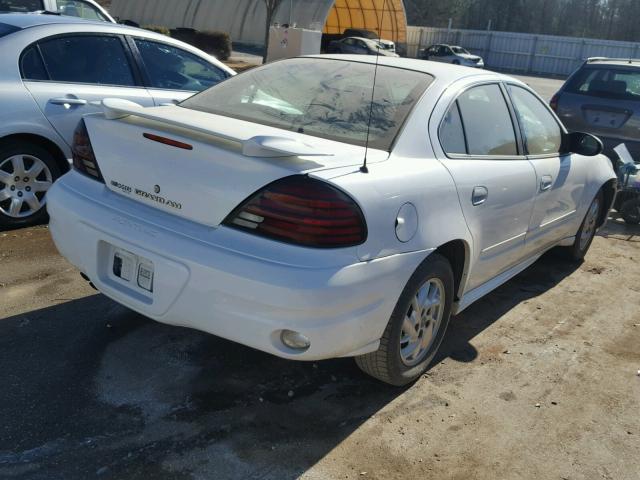 1G2NF52E44C251557 - 2004 PONTIAC GRAND AM S WHITE photo 4