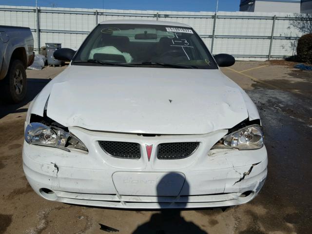 1G2NF52E44C251557 - 2004 PONTIAC GRAND AM S WHITE photo 9