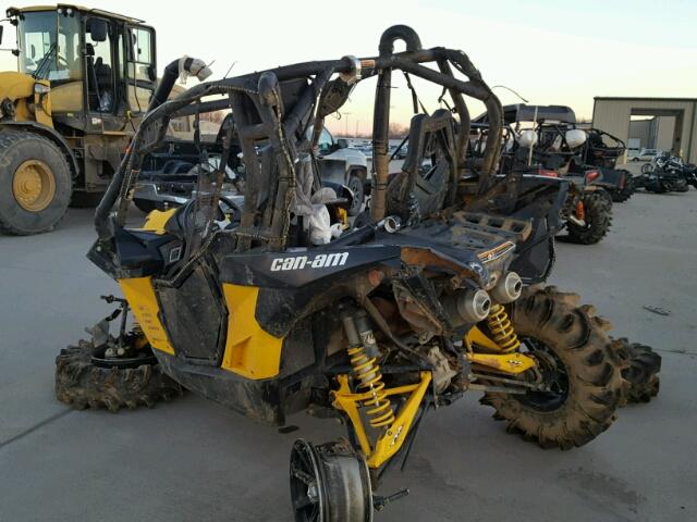 3JBPXLP16DJ005401 - 2013 CAN-AM MAVERICK 1 YELLOW photo 3