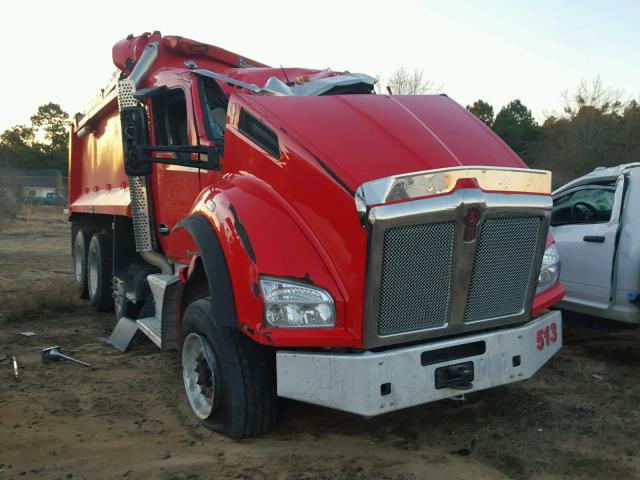 1NKZXPEX3GJ119102 - 2016 KENWORTH CONSTRUCTI RED photo 1