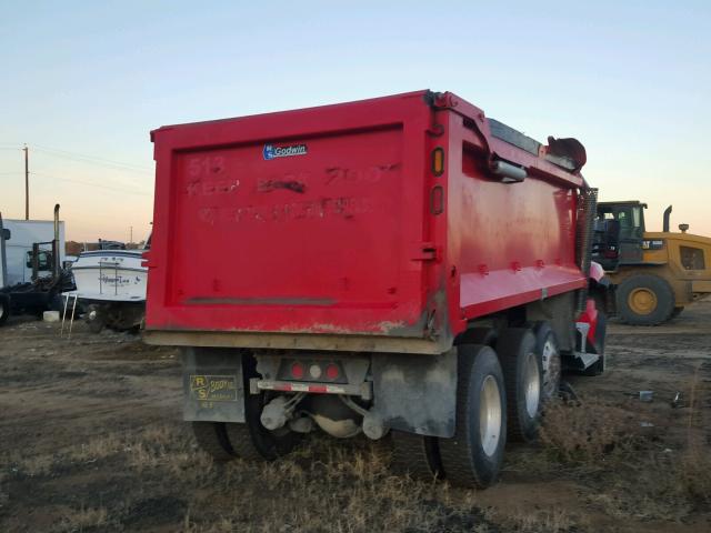 1NKZXPEX3GJ119102 - 2016 KENWORTH CONSTRUCTI RED photo 4