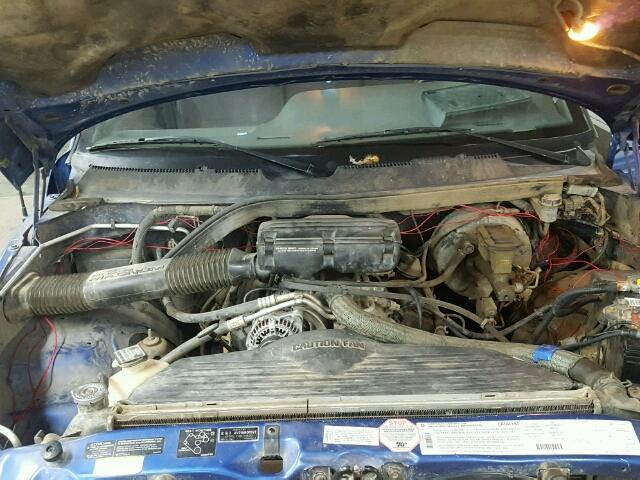 1B7HF13Y8TJ162336 - 1996 DODGE RAM 1500 BLUE photo 7