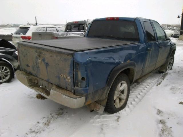 1D7HU18266S592199 - 2006 DODGE RAM 1500 S BLUE photo 4