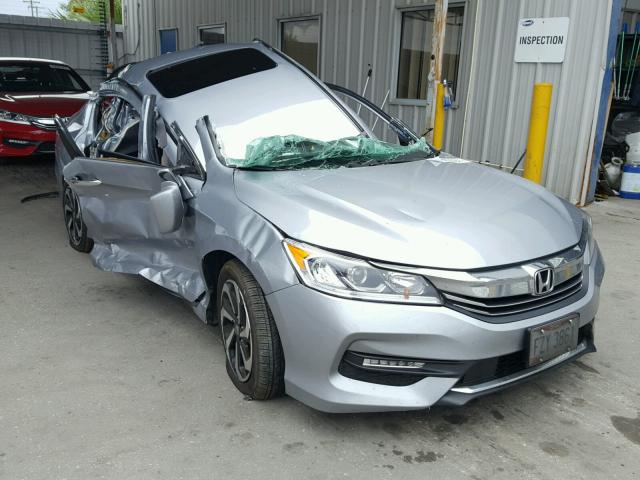 1HGCR2F98GA203258 - 2016 HONDA ACCORD EXL SILVER photo 1