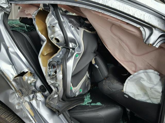 1HGCR2F98GA203258 - 2016 HONDA ACCORD EXL SILVER photo 6