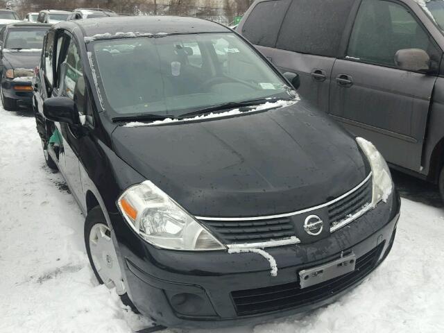 3N1BC13E99L391343 - 2009 NISSAN VERSA S BLACK photo 1