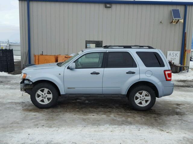 1FMCU59H48KA05737 - 2008 FORD ESCAPE HEV BLUE photo 9