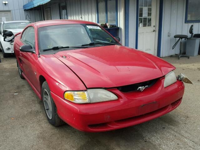 1FALP4046VF130880 - 1997 FORD MUSTANG RED photo 1