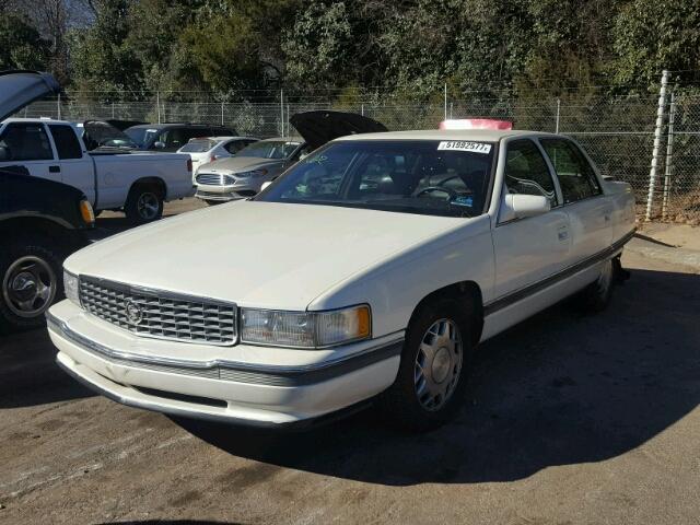 1G6KF52Y7SU247019 - 1995 CADILLAC DEVILLE CO WHITE photo 2