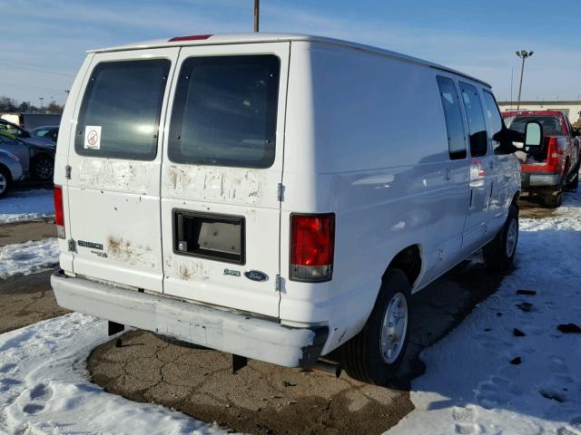 1FTNE1EW3EDA81800 - 2014 FORD ECONOLINE WHITE photo 4