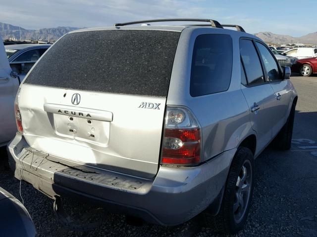 2HNYD18675H503382 - 2005 ACURA MDX TOURIN SILVER photo 4