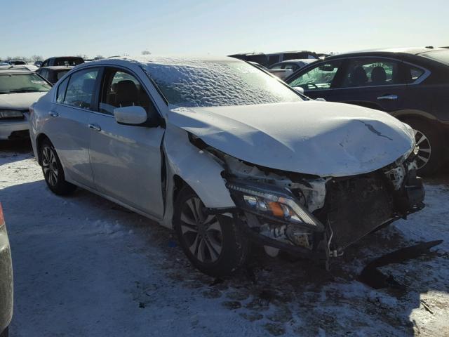 1HGCR2F3XEA232222 - 2014 HONDA ACCORD LX WHITE photo 1