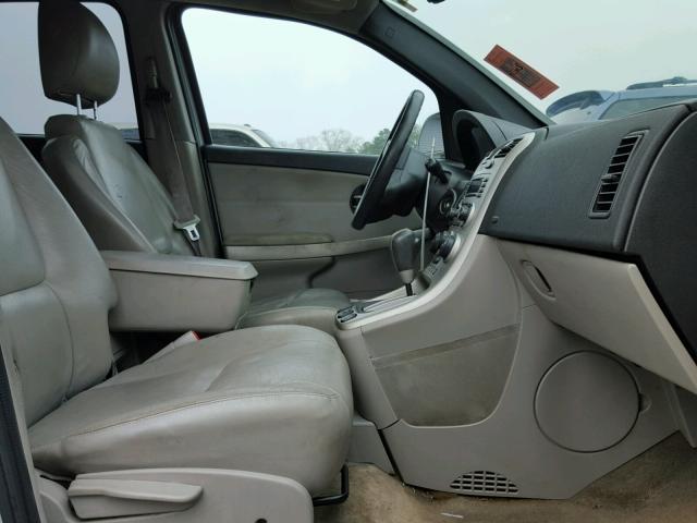 2CNDL73F166007293 - 2006 CHEVROLET EQUINOX LT SILVER photo 5