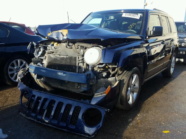 1C4NJPFB1FD274149 - 2015 JEEP PATRIOT LA BLUE photo 2