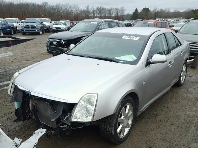 1G6DW677350174712 - 2005 CADILLAC STS SILVER photo 2