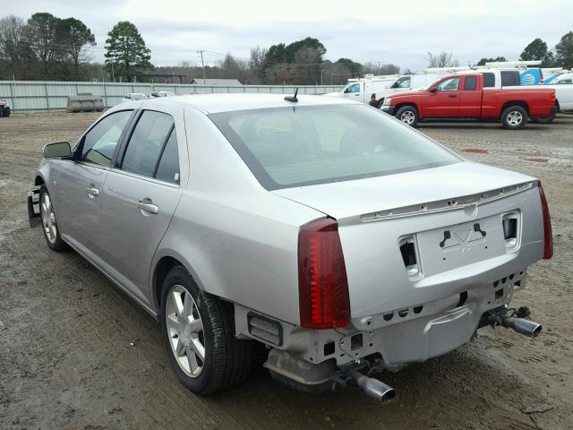 1G6DW677350174712 - 2005 CADILLAC STS SILVER photo 3