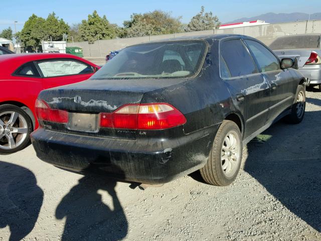 1HGCG5644WA045754 - 1998 HONDA ACCORD LX BLACK photo 4