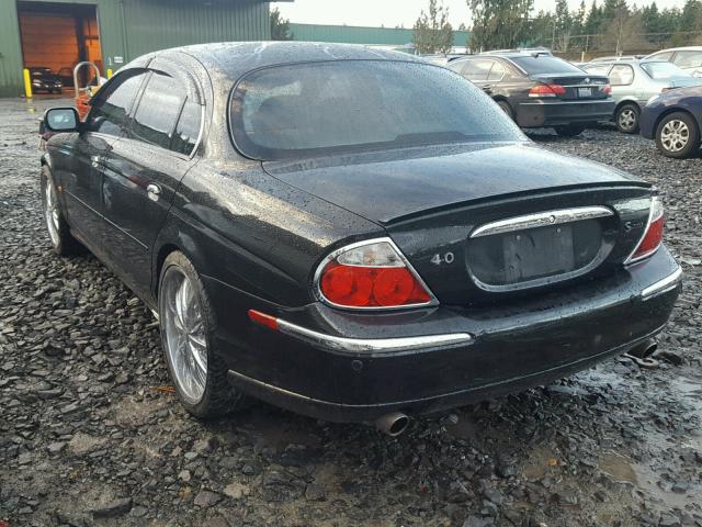 SAJDA01D2YGL77496 - 2000 JAGUAR S-TYPE BLACK photo 3