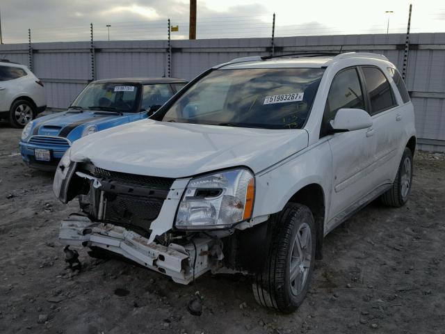 2CNDL63F276090910 - 2007 CHEVROLET EQUINOX LT WHITE photo 2