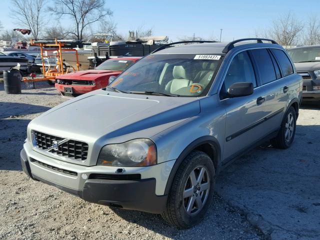 YV1CZ592751177161 - 2005 VOLVO XC90 GRAY photo 2