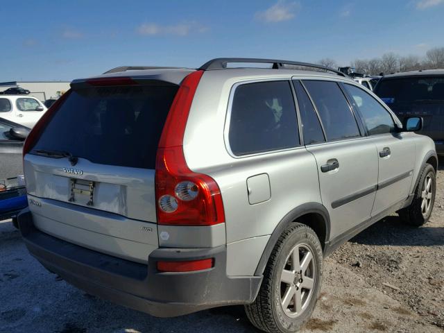 YV1CZ592751177161 - 2005 VOLVO XC90 GRAY photo 4