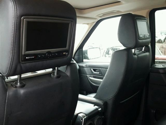 SALSF25488A174296 - 2008 LAND ROVER RANGE ROVE BLACK photo 9