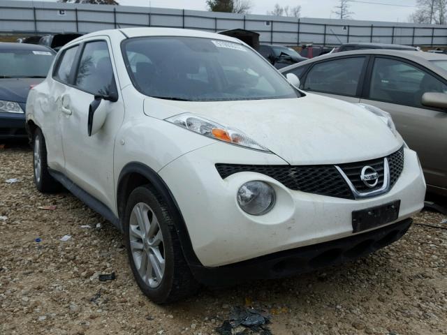 JN8AF5MR7DT225257 - 2013 NISSAN JUKE S WHITE photo 1