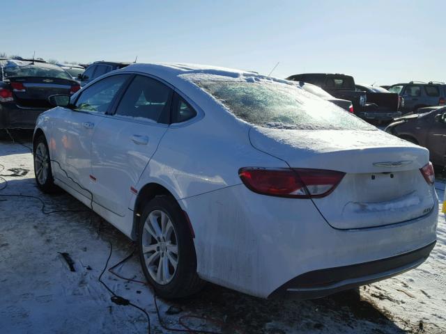 1C3CCCABXFN719939 - 2015 CHRYSLER 200 LIMITE WHITE photo 3